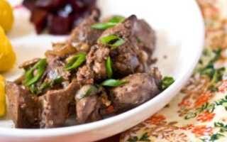 Печень куриная варёная: калорийность и польза продукта